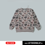 Kids Grey Skate Artwork Sweatshirt – Comfortable Soft Fleece